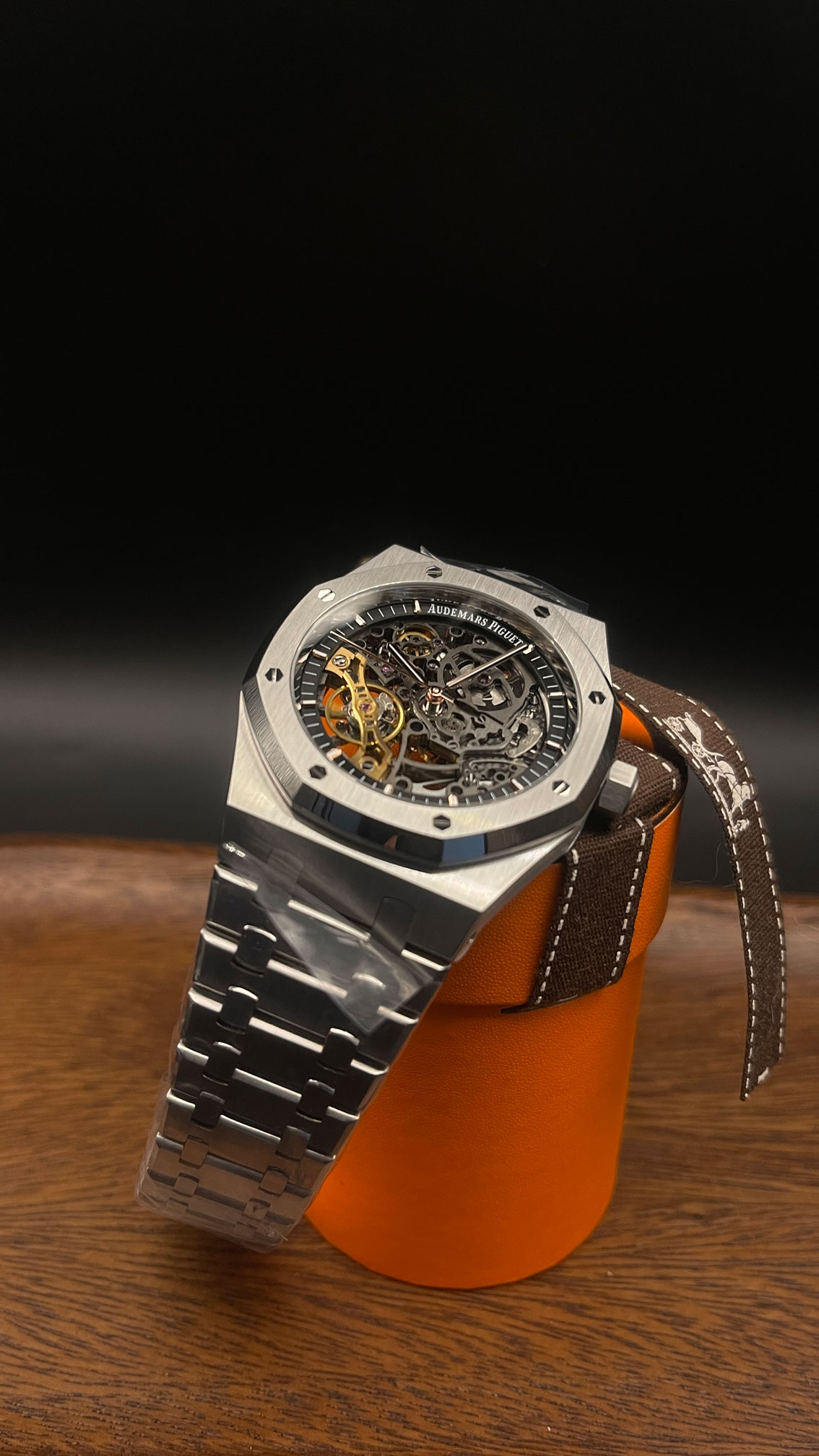 1:1 Superclone Royal Oak Offshore 5407ST.OO.1220ST.01(silver AP tourbillon)