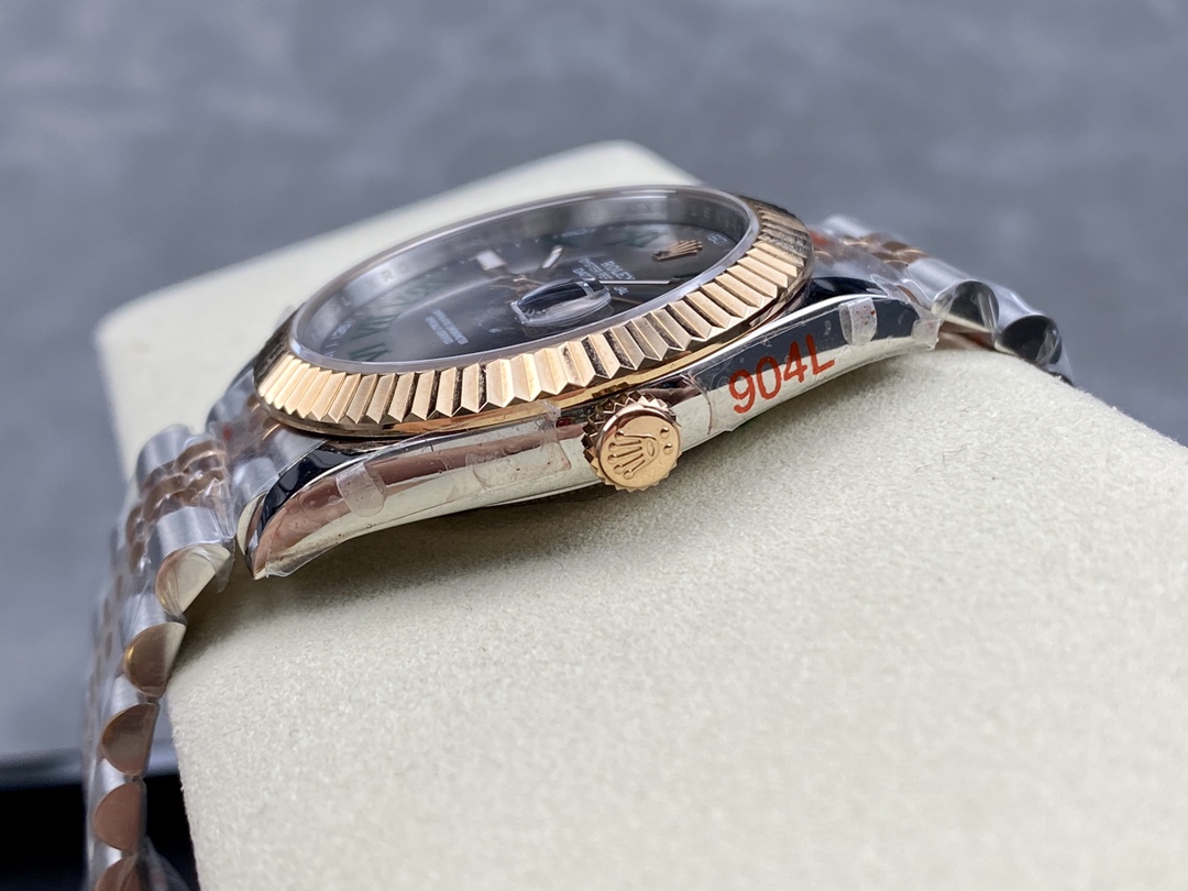 1:1 super clone Datejust 36MM & 41 MM Wimbledon: Ref. 126334