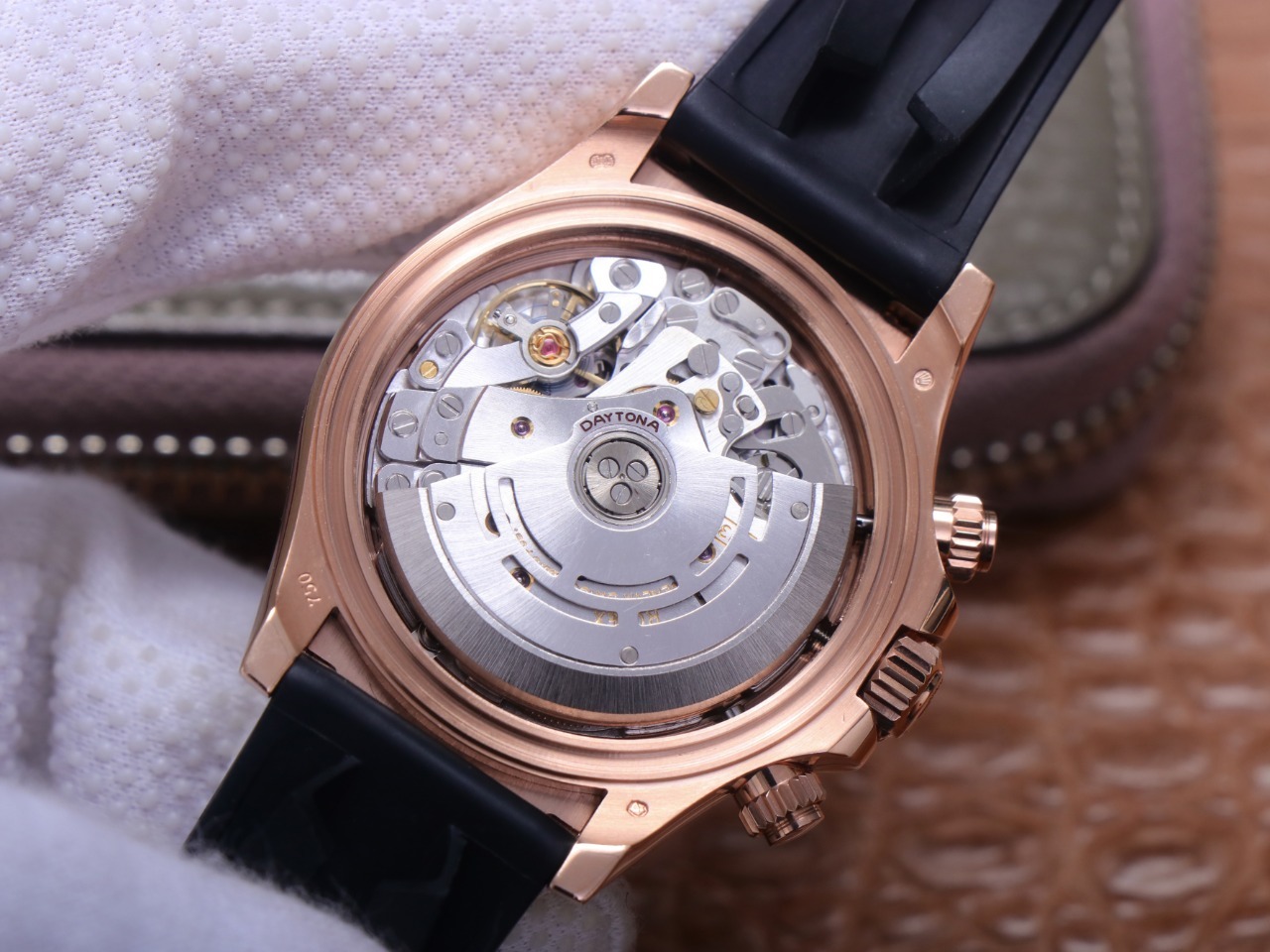 ROLEX DAYTONA 116515LN EVEROSE CERACHROM ORIGINAL CAL.4130