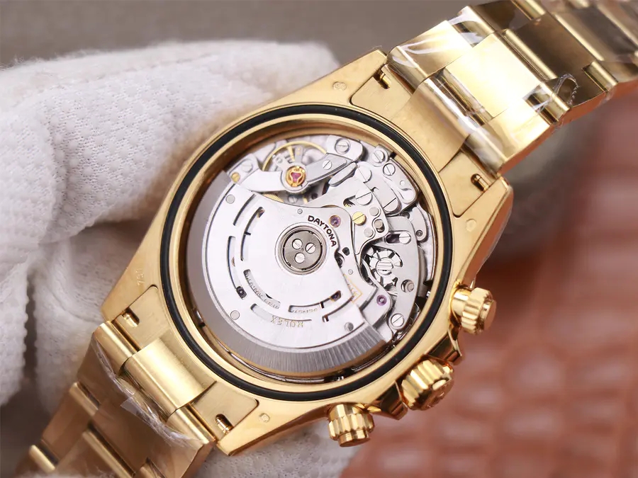ROLEX DAYTONA 116508 YELLOW GOLD ORIGINAL CAL.4130 MOVEMENT 904L ST