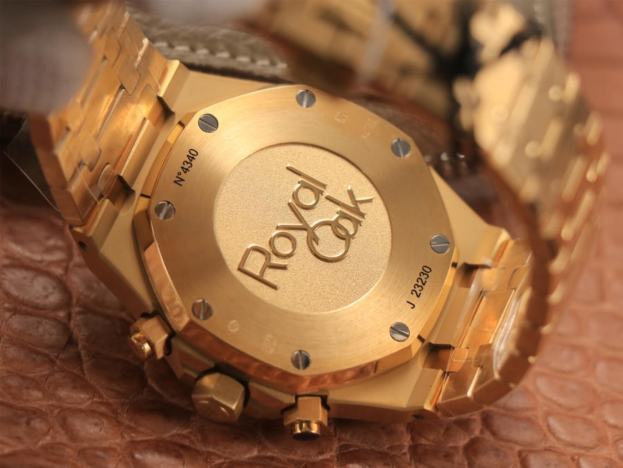 Audemars Piguet Royal Oak Chronograph 18K Gold on 904L Steel – 1:1 Sup